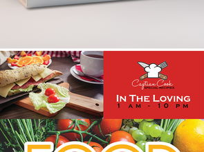 现代简约超市餐厅美食果蔬促销海报模板